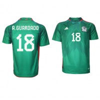 Mexico Andres Guardado #18 Hjemmebanetrøje VM 2022 Kortærmet